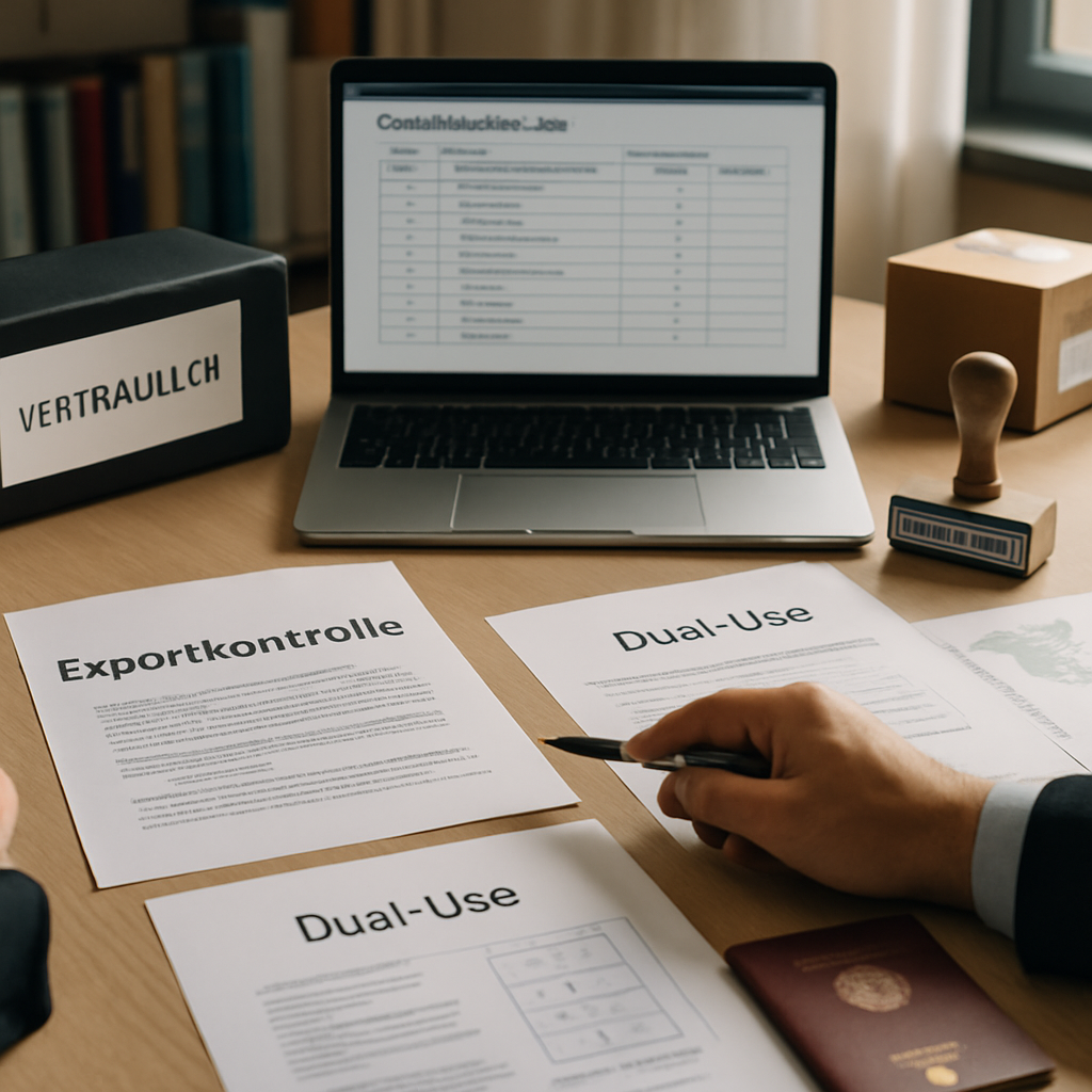 Exportkontrollen und Rechtsrahmen: Waffentechnologie im Fokus